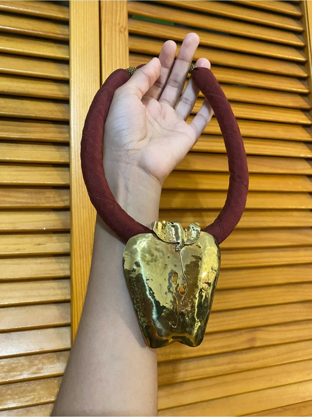 🍎✨Unique, apple necklace